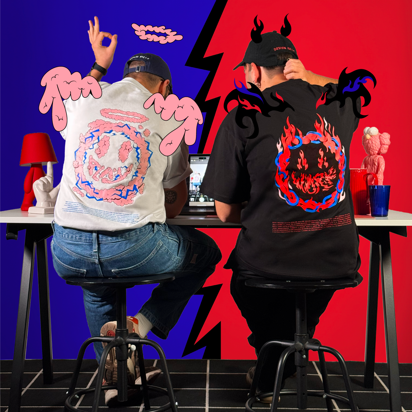 Hard Worker & Real Player Tee